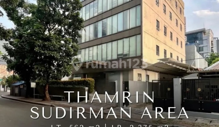 Dijual gedung komersil perkantoran 5 lantai Thamrin Jakarta Pusat