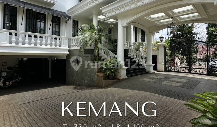 Dijual rumah mewah american classic Furnished LIFETIME Design Kemang Jakarta Selatan