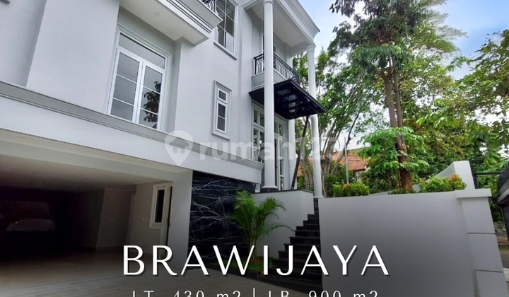 Dijual rumah baru modern klasik Brawijaya Jakarta Selatan