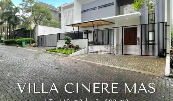 Dijual rumah brand new Villa Cinere Mas Depok Jawa Barat