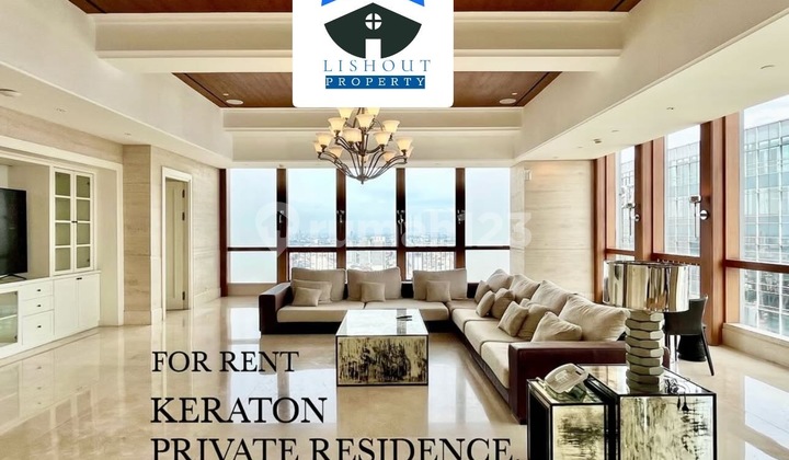 Disewakan rare unit apartemen Keraton Private Residence Thamrin Jakarta Pusat 1