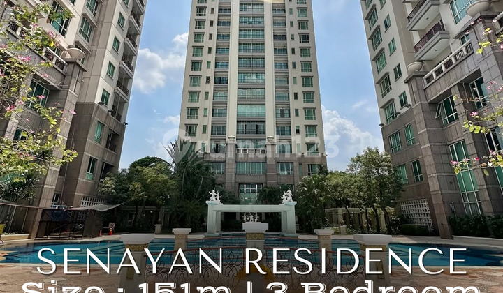 Dijual apartemen Senayan Residence private lift Jakarta Selatan 1