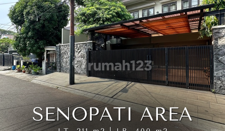 Dijual rumah modern siap huni dekat SCBD Senopati Kebayoran Baru Jakarta Selatan