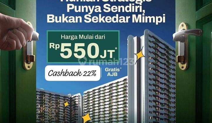 Apartment 1 BR Travium Terrace Baru Lippo Cikarang 1