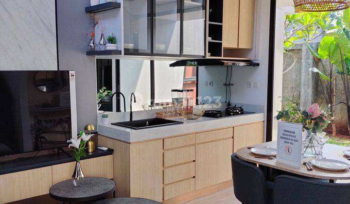 dapur rumah 2 lantai siap hunii