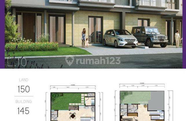 Rumah Cantik Siap Huni Cluster Gran Burry. Mewah  2