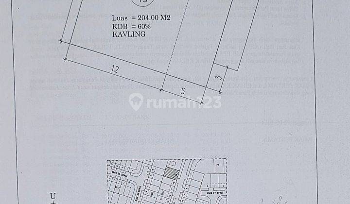 Kavling Citra Gran Dekat Pintu Masuk Cluster 2