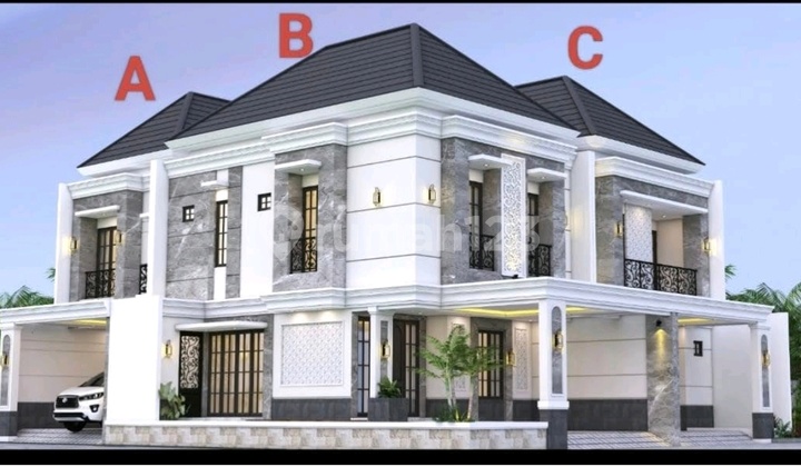 Rumah Baru American Style Kertajaya Indah Dkt Dharmahusada, Manyar 1