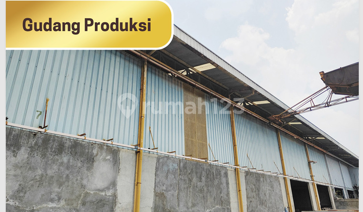 For Quick Sale/Rent: Land & Factory Building. Gunung Putri, Bogor‼