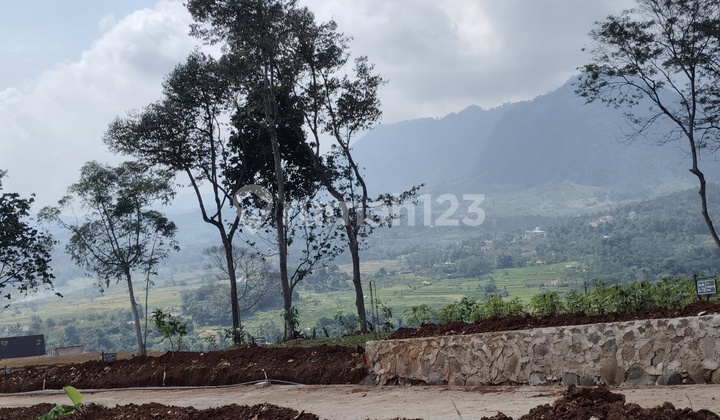 Tanah Viuw Gunung Bernuansa Eropa di Bogor Timur Unit Terbatas