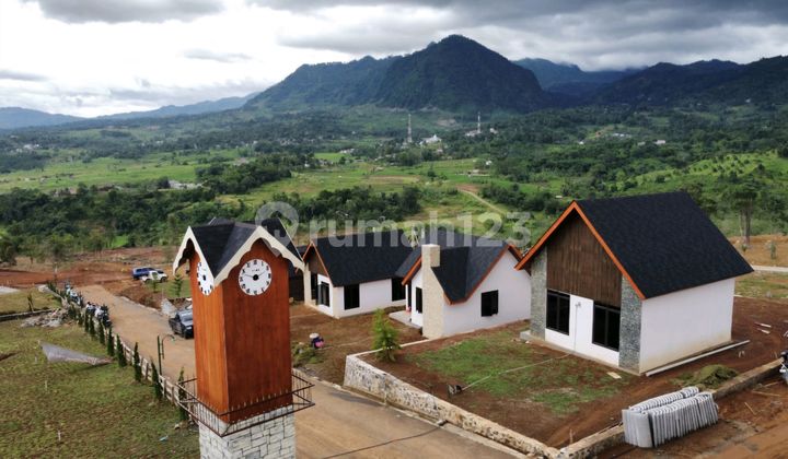 Tanah Free SHM Jalur Puncak 2 Nuansa Eropa Cocok untuk Investasi