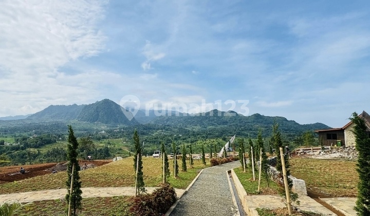 Jual Cepat Murah Kavling Tanah Pinggir Jalan View Pegunungan Pinggiran Jakarta Dekat Depok, Cinere, Sawangan, Bekasi, Legalitas Aman, Akses Mobil Jalan Cor Beton