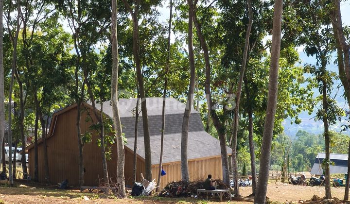 Tanah dengan View Gunung dan Free Balik Nama SHM