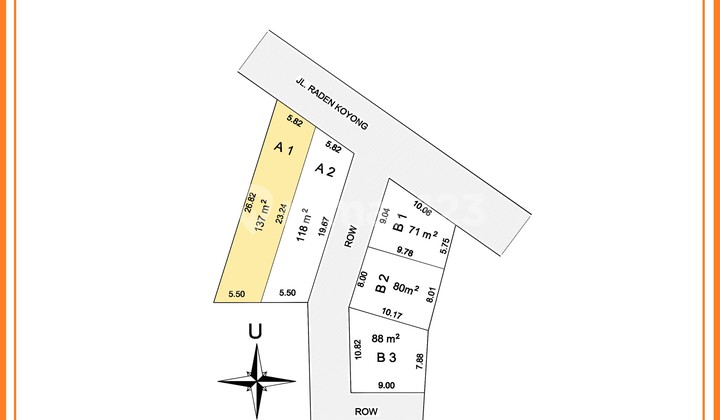 Kaving Murah SHM Exsit Toll Tanah Baru