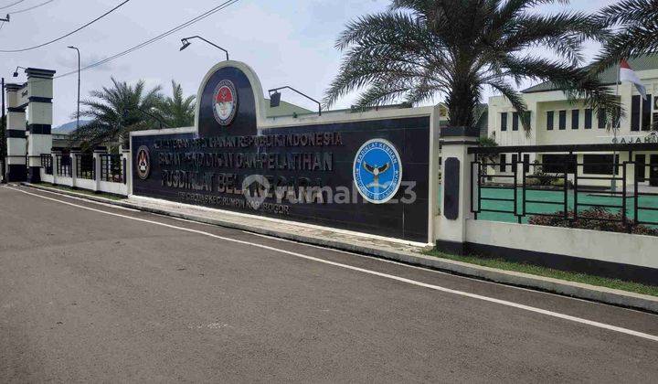 Tanah Kavling 5 Menit Mess Kampus Bela Negara Kemhan Legalitas SHM 2