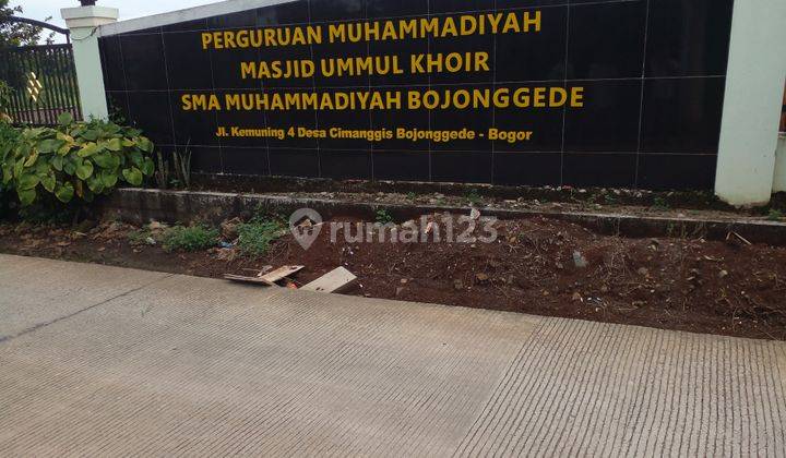 Dijual Murah Tanah Kavling SHM 10 Menit Stasiun Bojonggede 2