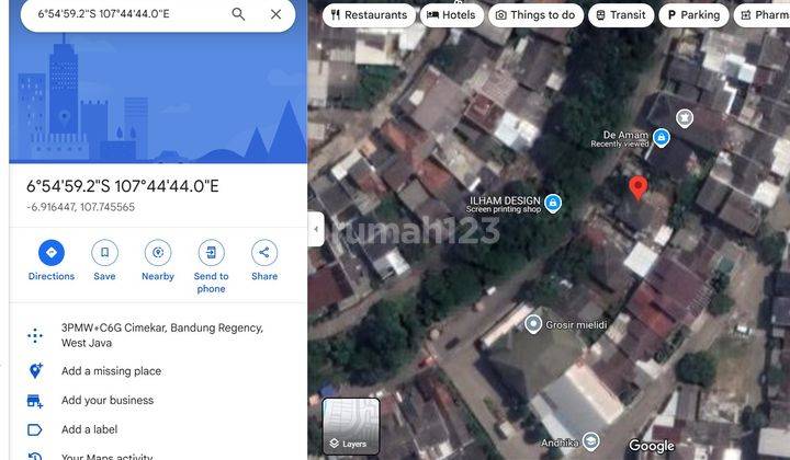 Lahan Dijual Di Manglayang Regensi Untuk Ruko 2