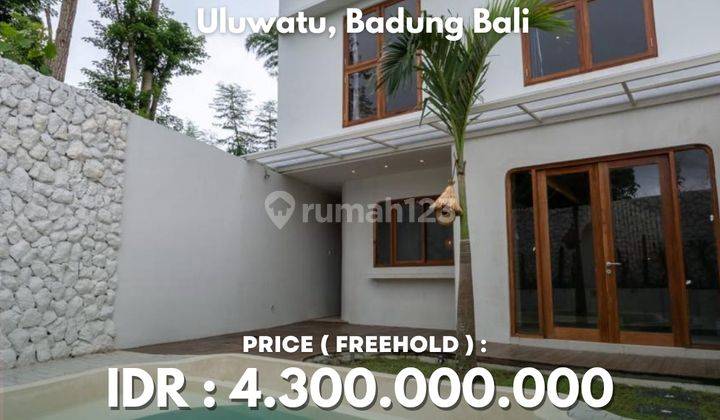 Freehold & Leasehold Brand New Luxurious Villa In Uluwatu Rumah Furnished Baru SHM - Sertifikat Hak Milik di Uluwatu, Kuta Selatan, Badung, Uluwatu 1