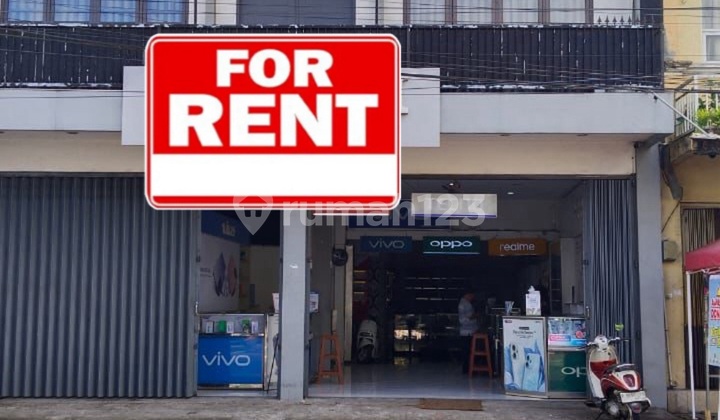 Disewakan Ruko Startegis Nol Jalan