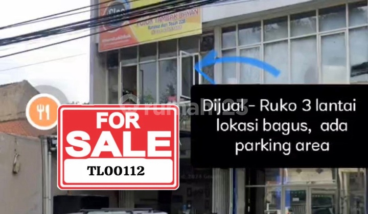 3-Story Shop House for Sale in Rungkut Asri Tengah