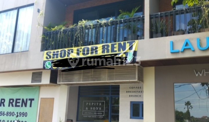 Ready-to-Use Shop in Jln Berawa, Commercial Area of Canggu Ready-to-Use Shop in Jln Berawa, Commercial Area of Canggu