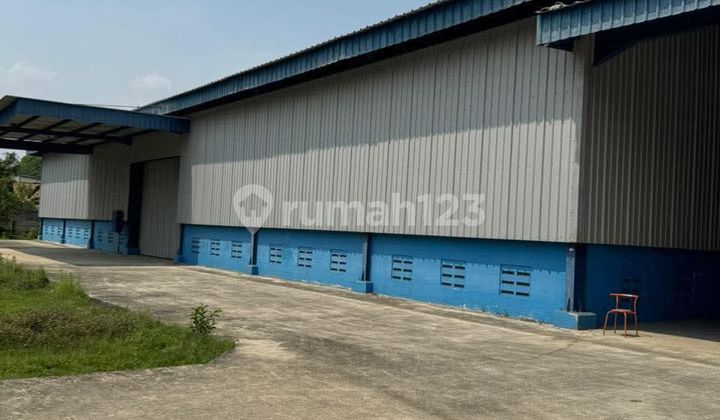 FOR SALE STRATEGIC WAREHOUSE ON KEDUNG WARINGIN MAIN ROAD (CIKARANG-KARAWANG)