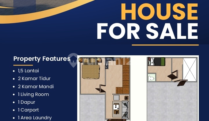 Rumah Cluster Murah Lokasi Strategis Bintara Bekasi