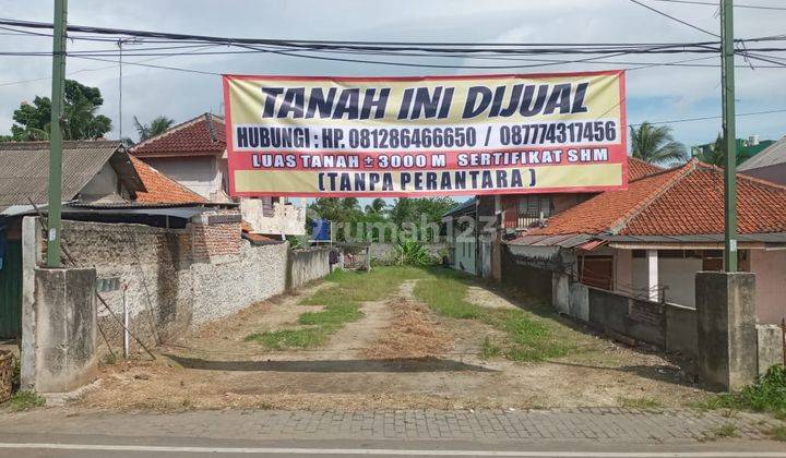 Jual Tanah Papanggo, Dekat Rs Kartini, Dekat Pasar Rangkas Bitung 1