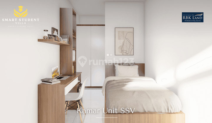 Smart Student Villa Rumah Kost Eksklusif 3 Lantai Full Furnished Hanya 4 Menit Ke Ipb Bogor 2