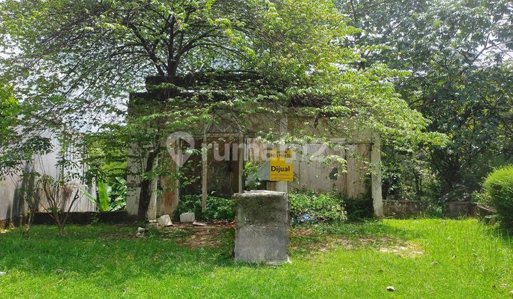 Tanah 455 m2 SHM, Dengan Bangunan Rusak di Bukit Gold Hijau, Bogor SHM
