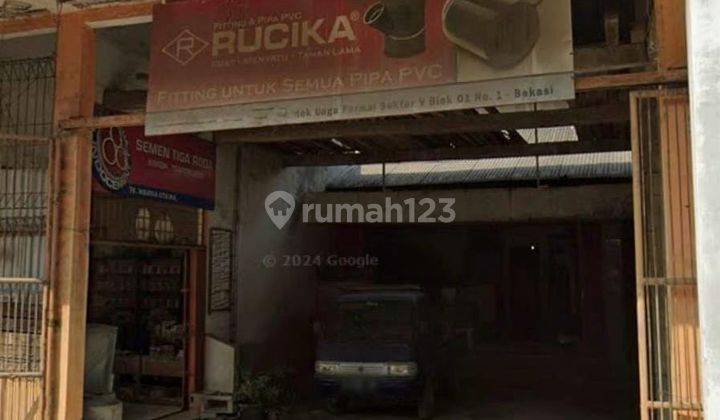 Ruko Halaman Luas Di Pup Sektor 5, Bekasi 2