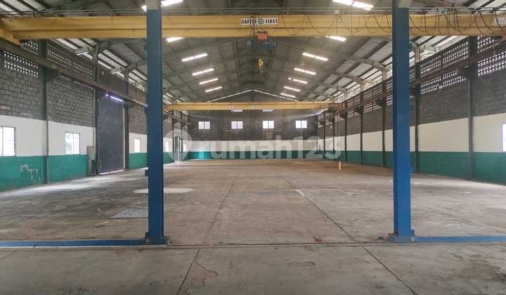 Factory for Sale with 40' Container Access Below NJOP Price in East Bekasi Factory for Sale with 40' Container Access Below NJOP Price in East Bekasi
