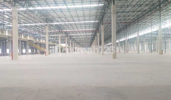 New Warehouse Building & Large Land for Rent in Delta Silicon Cikarang