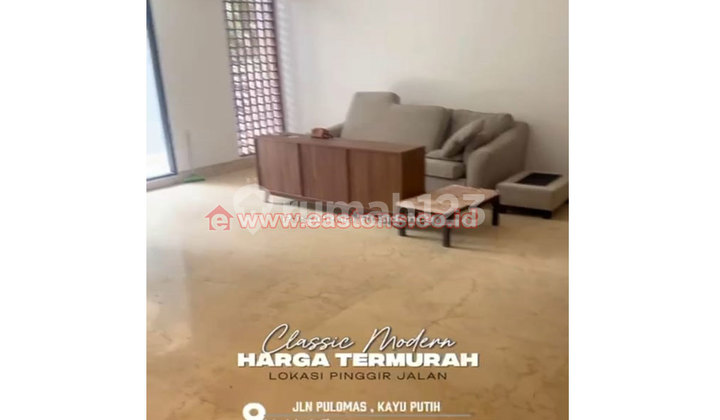 DIJUAL RUMAH DAERAH PULOMAS, KAYU PUTIH SIAP HUNI (KG005051) 2