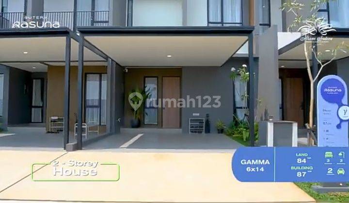 Rumah 2 Lantai Baru di Kunciran Jaya, Pinang, Tangerang 1.73 M 2