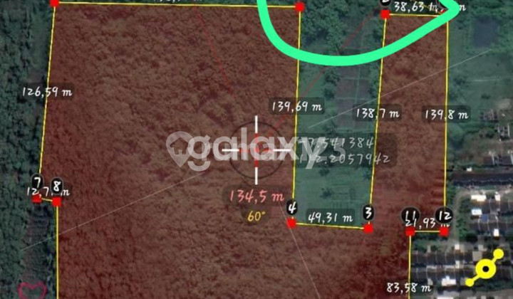 Tanah strategis untuk didirikan perumahan di Jombang