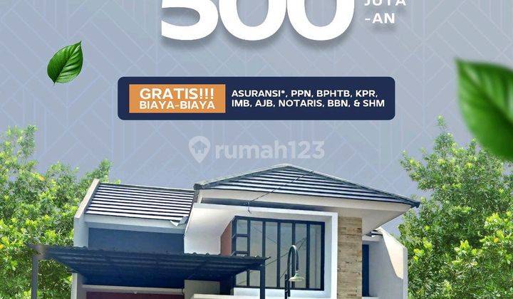 Rumah Bumi Papan Selaras Cluster Krisan 1 Lantai SHM - Sertifikat Hak Milik di wonoayu, Wonoayu 1