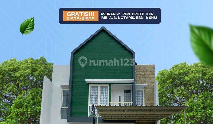 Rumah Bumi Papan Selaras 2 Lantai Unfurnished Baru Hgb - Hak Guna Bangun Di Wonoayu 1