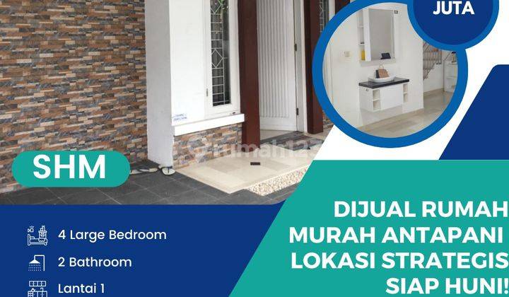 Dijual Rumah Murah Antapani Lokasi Strategis Siap Huni  1