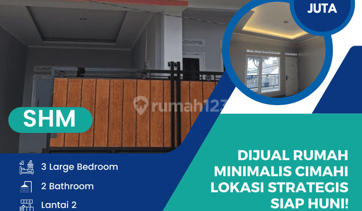 Dijual Rumah Minimalis Cimahi Lokasi Strategis Siap Huni  1