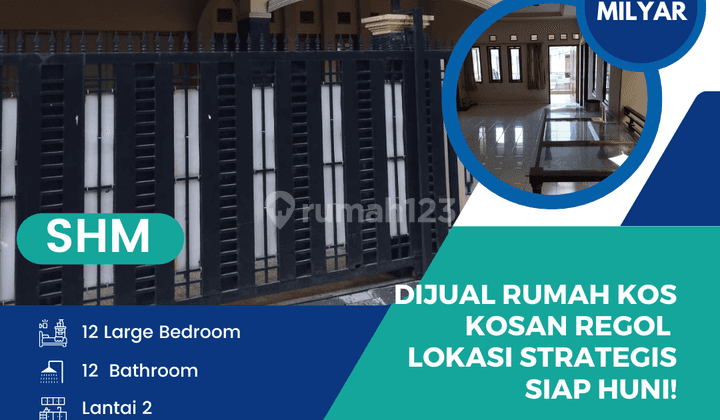 Dijual Rumah Kos Kosan Regol Lokasi Strategis Siap Huni  1