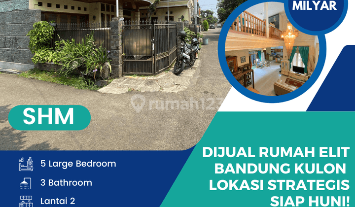 Dijual Rumah Elit Bandung Kulon  Lokasi Strategis Siap Huni! 1