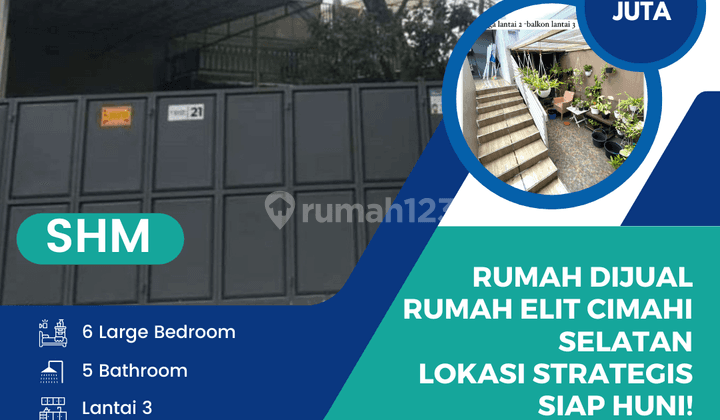 Rumah Dijual Rumah Elit Cimahi Selatan Lokasi Strategis Siap Huni  1