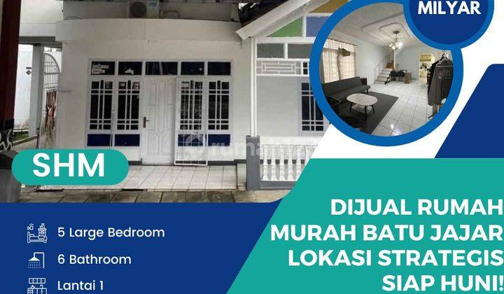 Dijual Rumah Murah Batu Jajar Lokasi Strategis Siap Huni  1