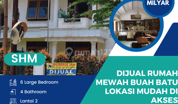 Dijual Rumah Mewah Buah Batu Lokasi Mudah Di Akses Siap Huni 1