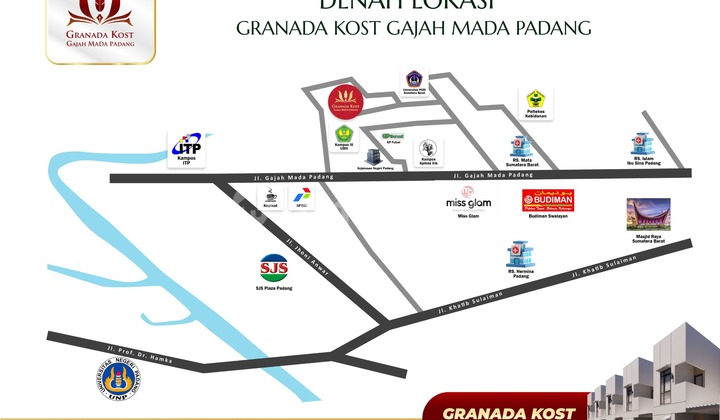 Rukost Fully Furnished in Padang, Sumatra 2