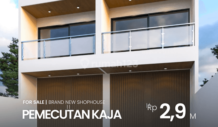 Ruko Indent 2 Lantai Kota Denpasar Jalan Utama - KODE-DU.RK.002 1