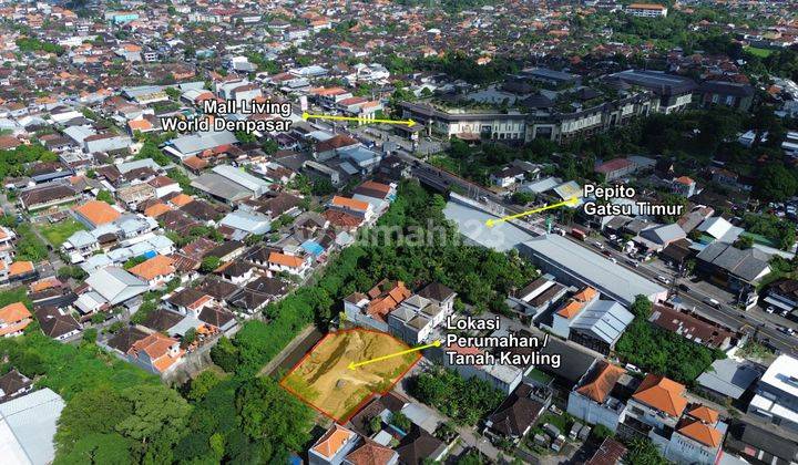 Tanah View Sungai Dekat Mall Living World Denpasar Gatsu Timur + Promo Menarik - KODE-DT.TH.001 2
