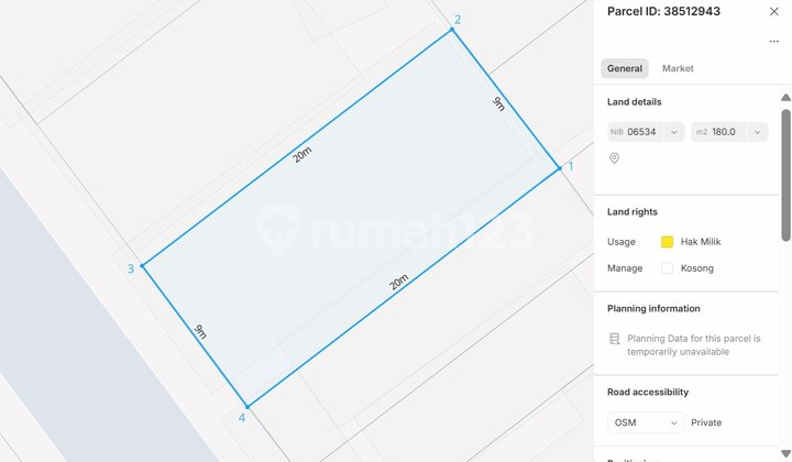 Rumah Hitung Tanah 180m² di Mainroad Antapani Rumah Hitung Tanah 180m² di Mainroad Antapani