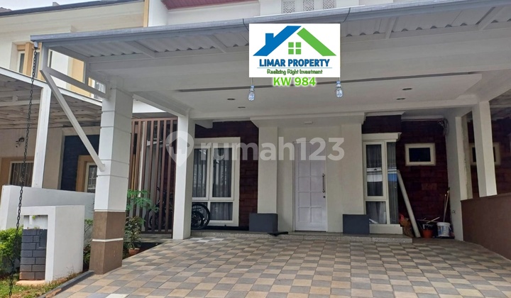 Disewakan Rumah Semi Furnish Nyaman Terawat, Kota Wisata Cibubur 1